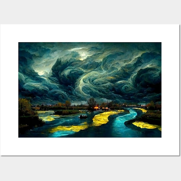 The Sky of Vincent Van Gogh (Day40) Wall Art by 1st Studio